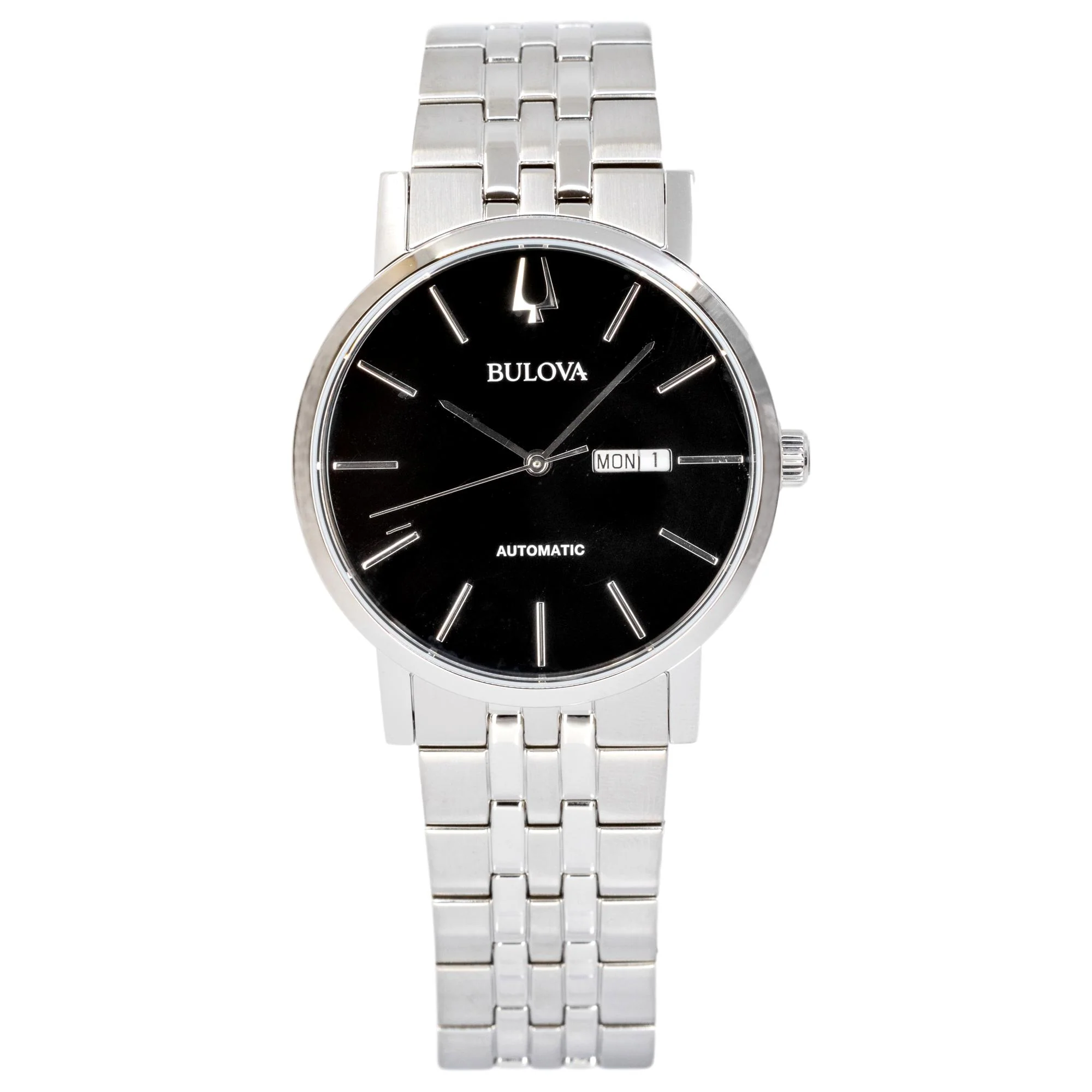 Bulova Men's 96C132 Classic Black Dial Watch - Image 2