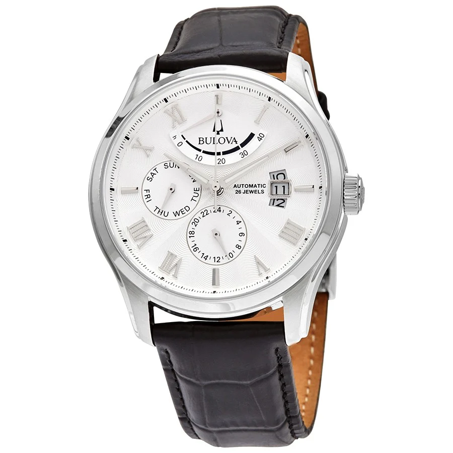 Bulova Men's 96C141 Classic Silver Dial Watch