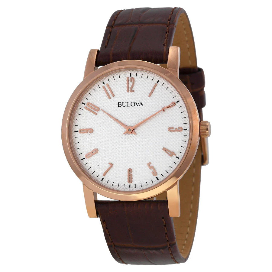 Bulova Men's 97A106 Classic White Dial Quartz