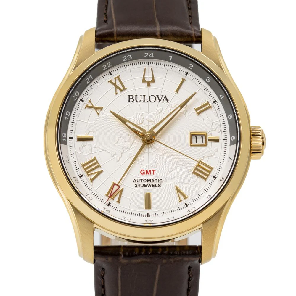 Bulova Men's 97B210 Wilton GMT Watch - Image 2