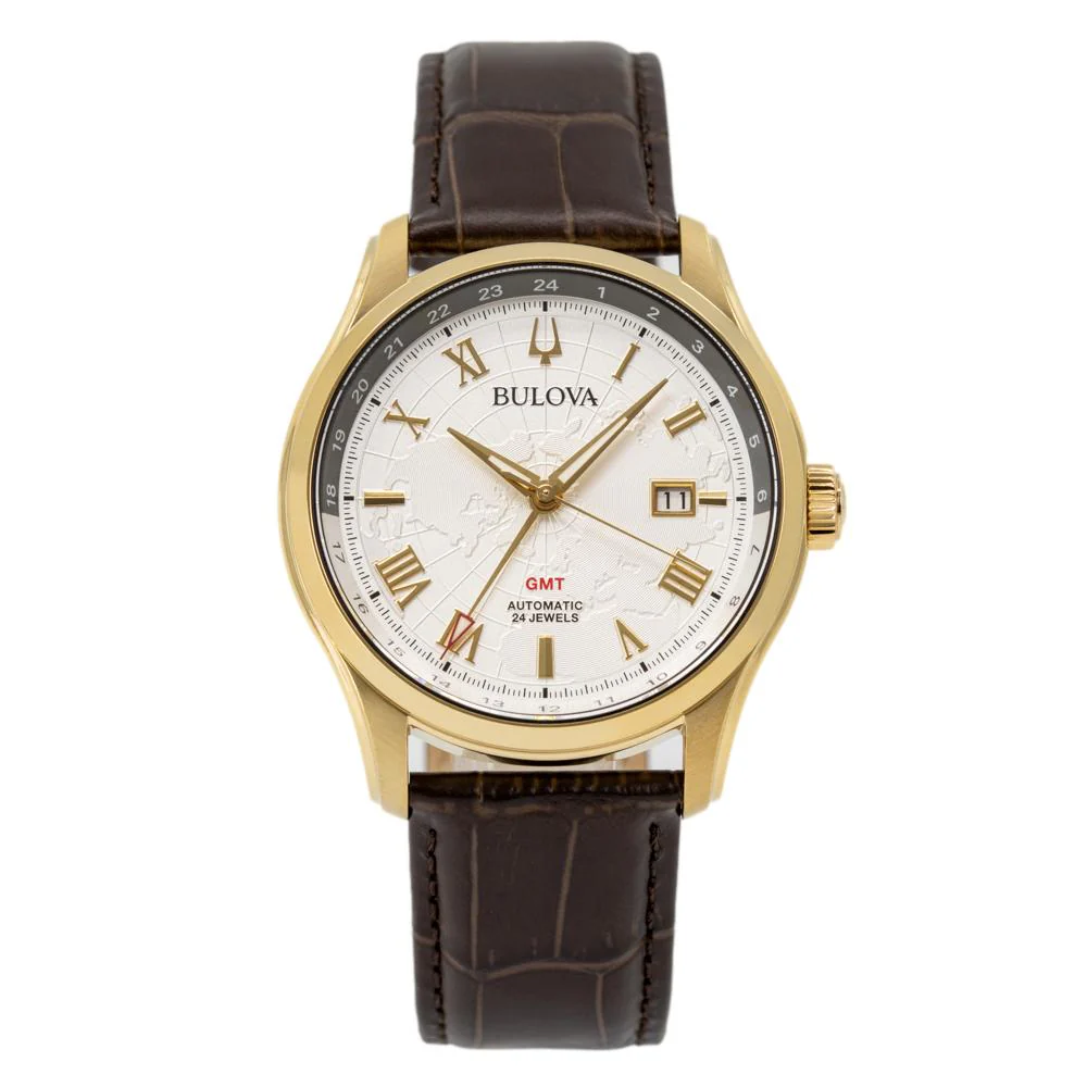 Bulova Men's 97B210 Wilton GMT Watch - Image 3