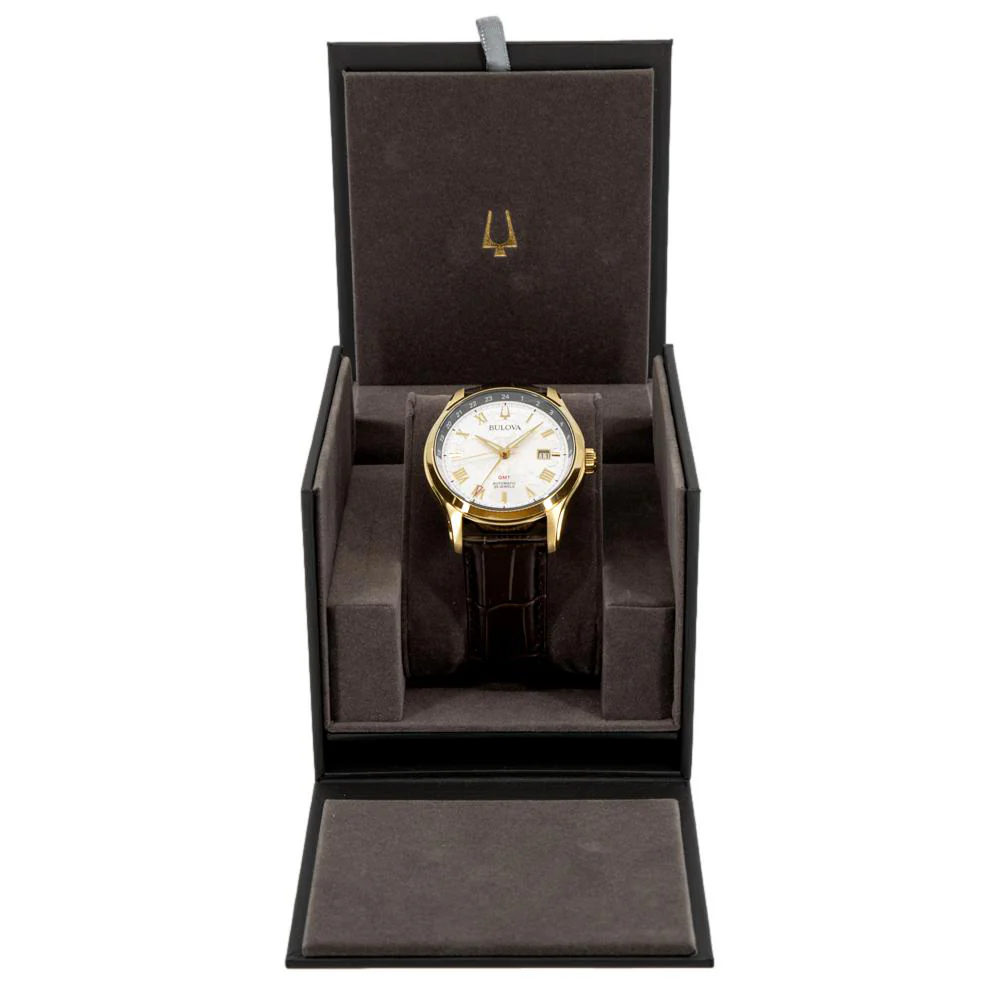 Bulova Men's 97B210 Wilton GMT Watch - Image 8