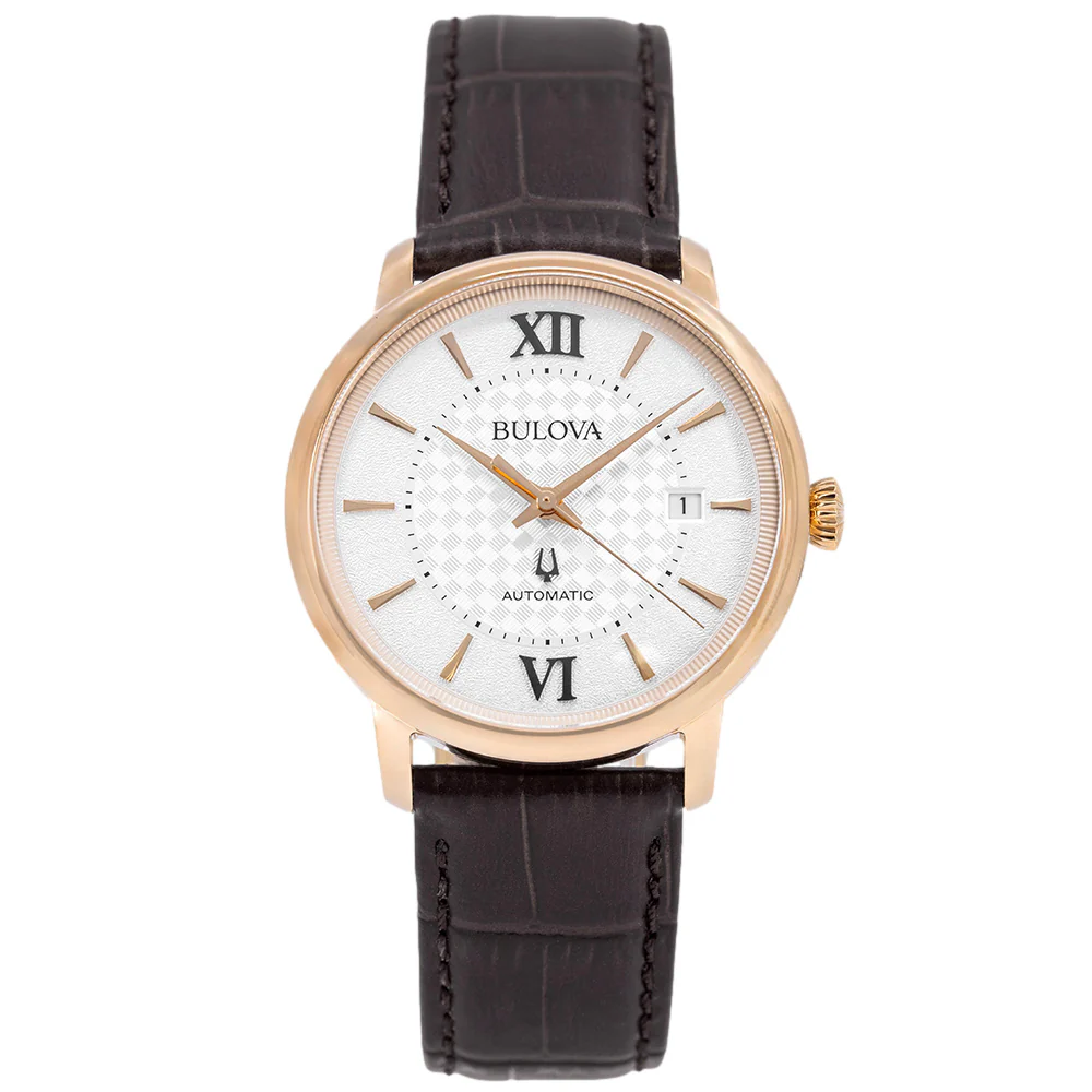 Bulova Men's 97B225 Classic Hudson 39mm Automatic - Image 3