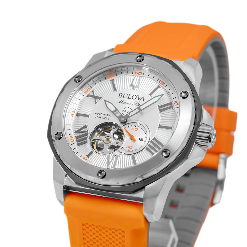 Bulova Men's 98A226 Marine Star 44m Automatic - Image 10