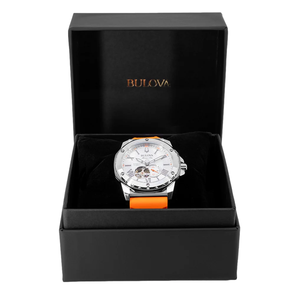 Bulova Men's 98A226 Marine Star 44m Automatic - Image 8