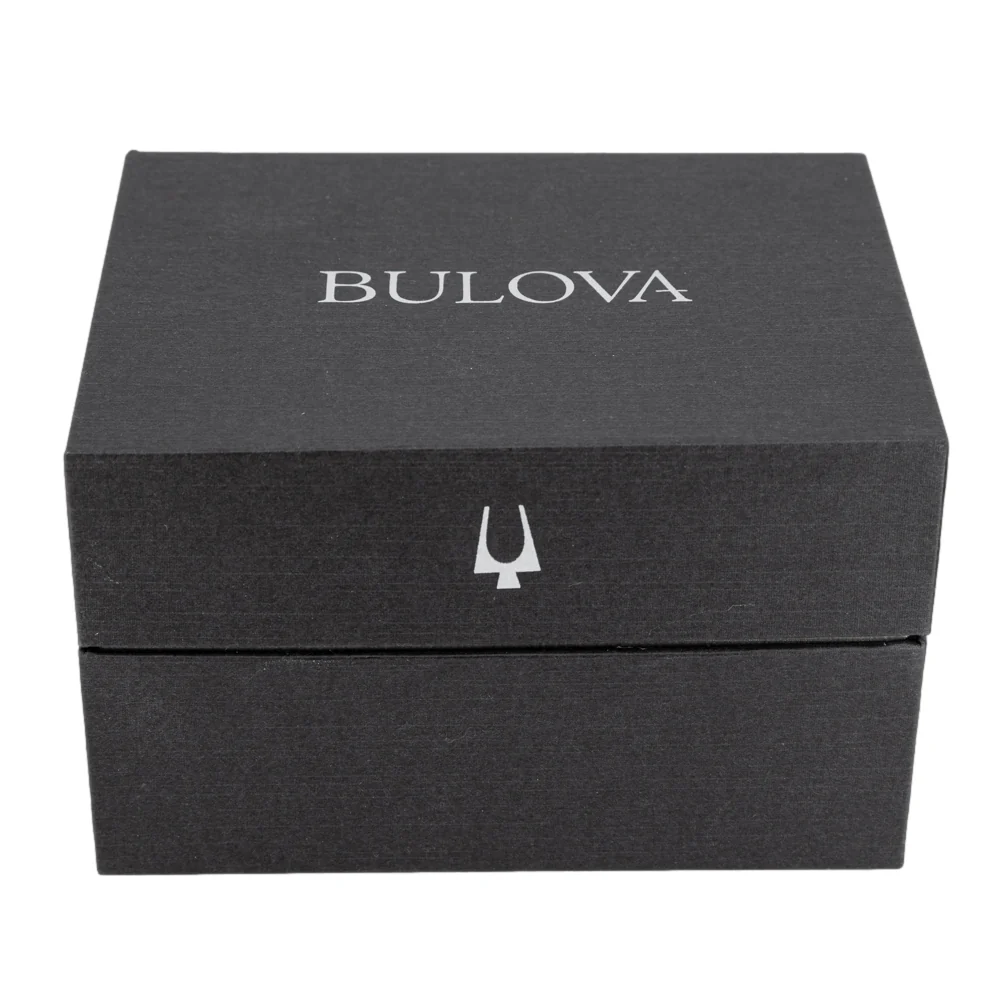 Bulova Men's 98A255 Hack Black Dial Auto - Image 6