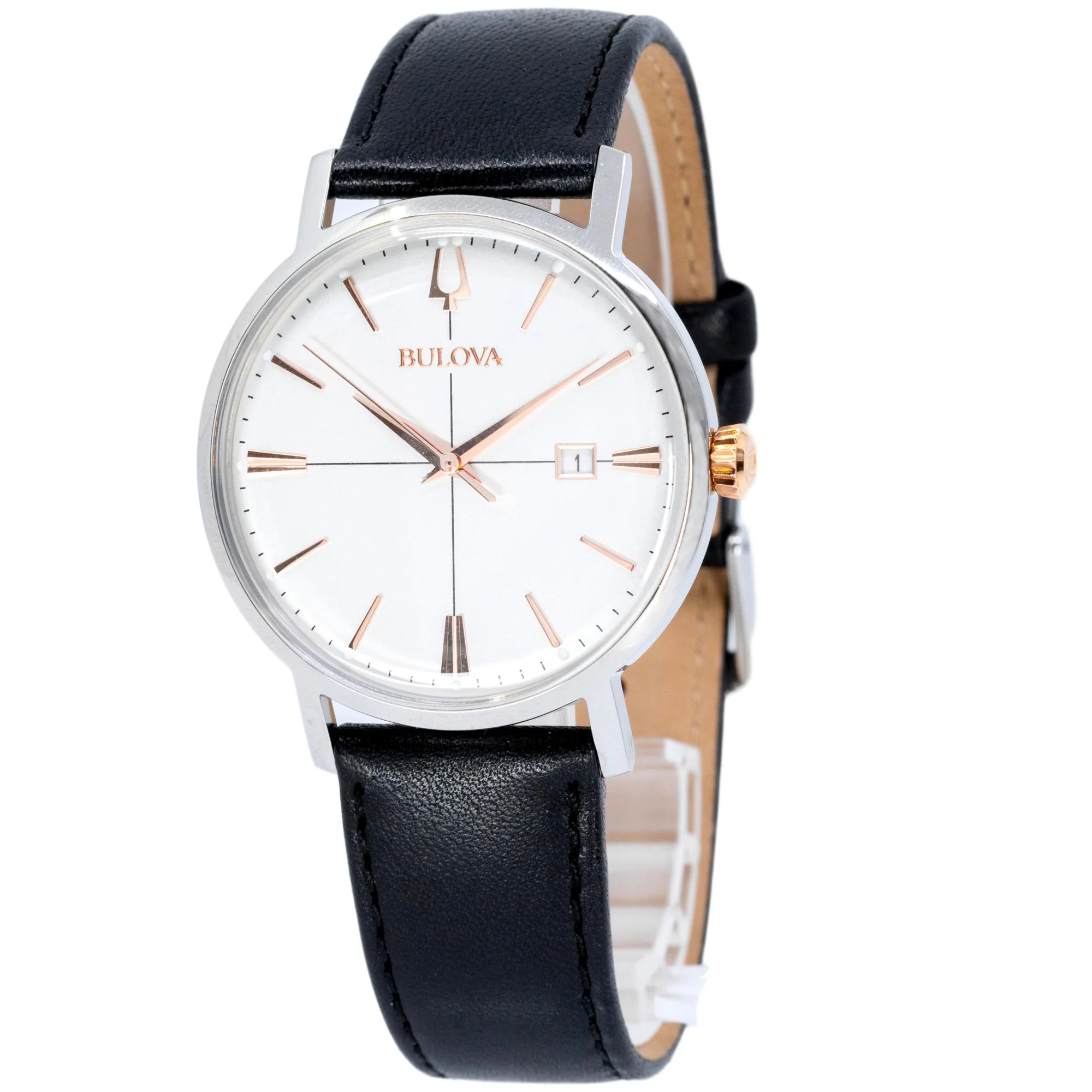 Bulova Men's 98B254 Classic White Dial Quartz