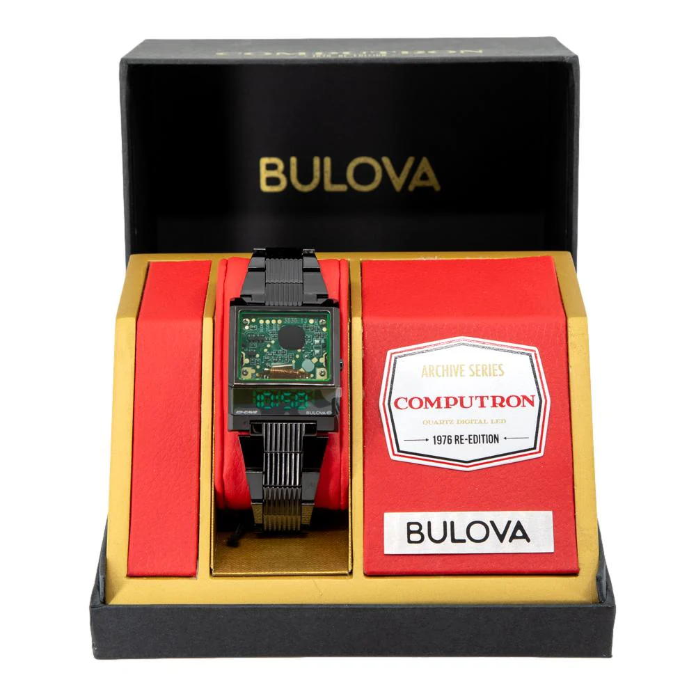 Bulova Men's 98C140 Computron D-Cave Sp.Ed Watch - Image 9