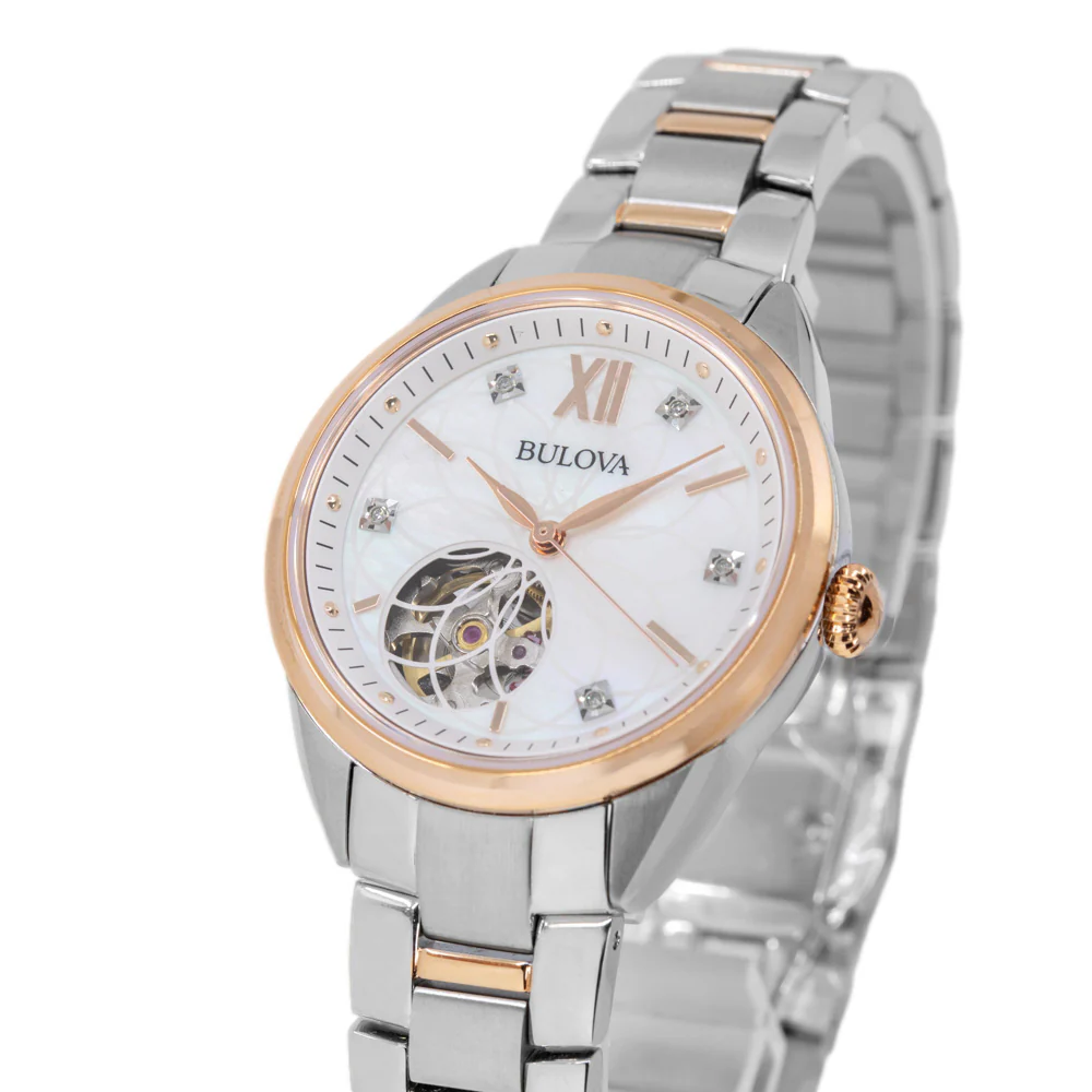 Bulova Men's 98P170 MOP Dial Diamonds Watch - Image 10