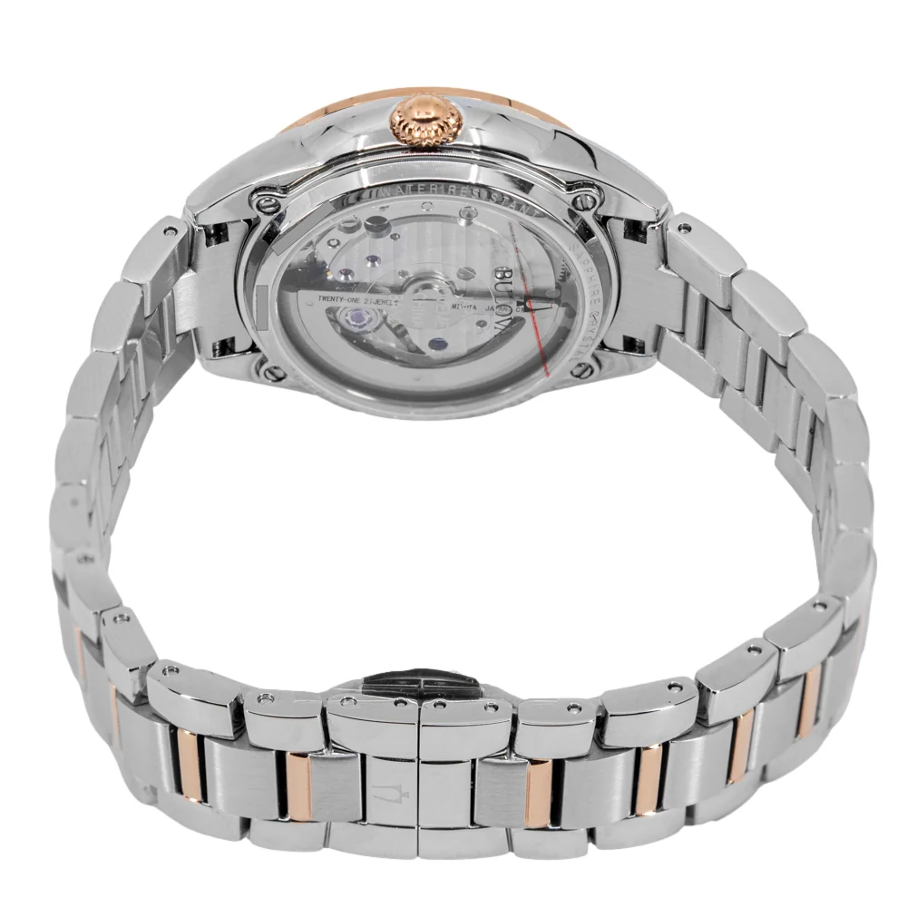 Bulova Men's 98P170 MOP Dial Diamonds Watch - Image 5