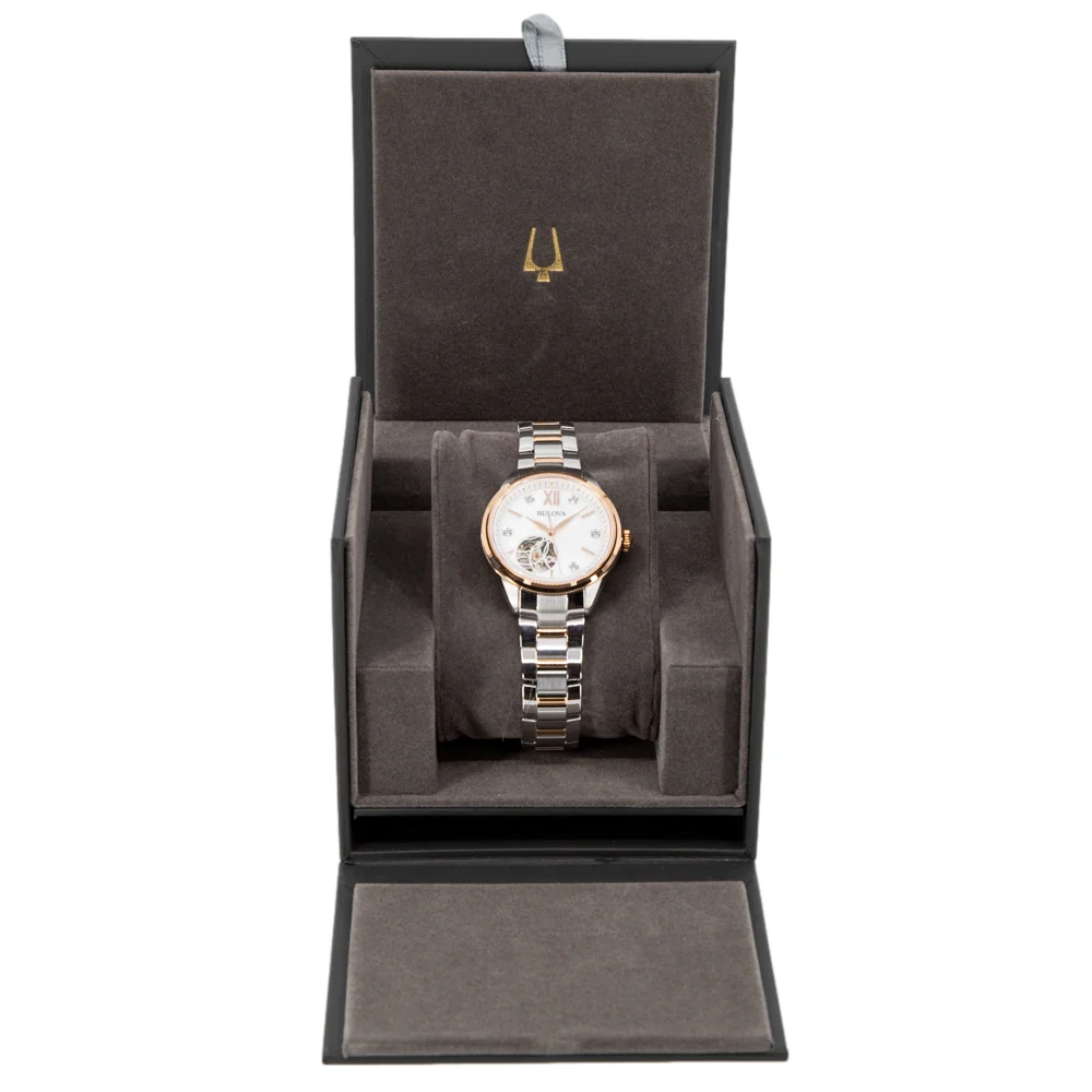 Bulova Men's 98P170 MOP Dial Diamonds Watch - Image 8