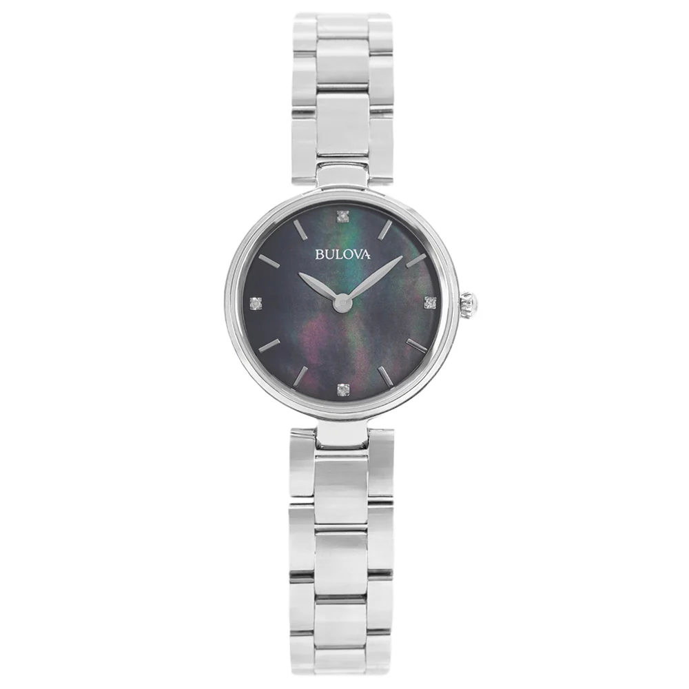 Bulova Women's 96S173 Classic Diamond 27mm Quartz - Image 3