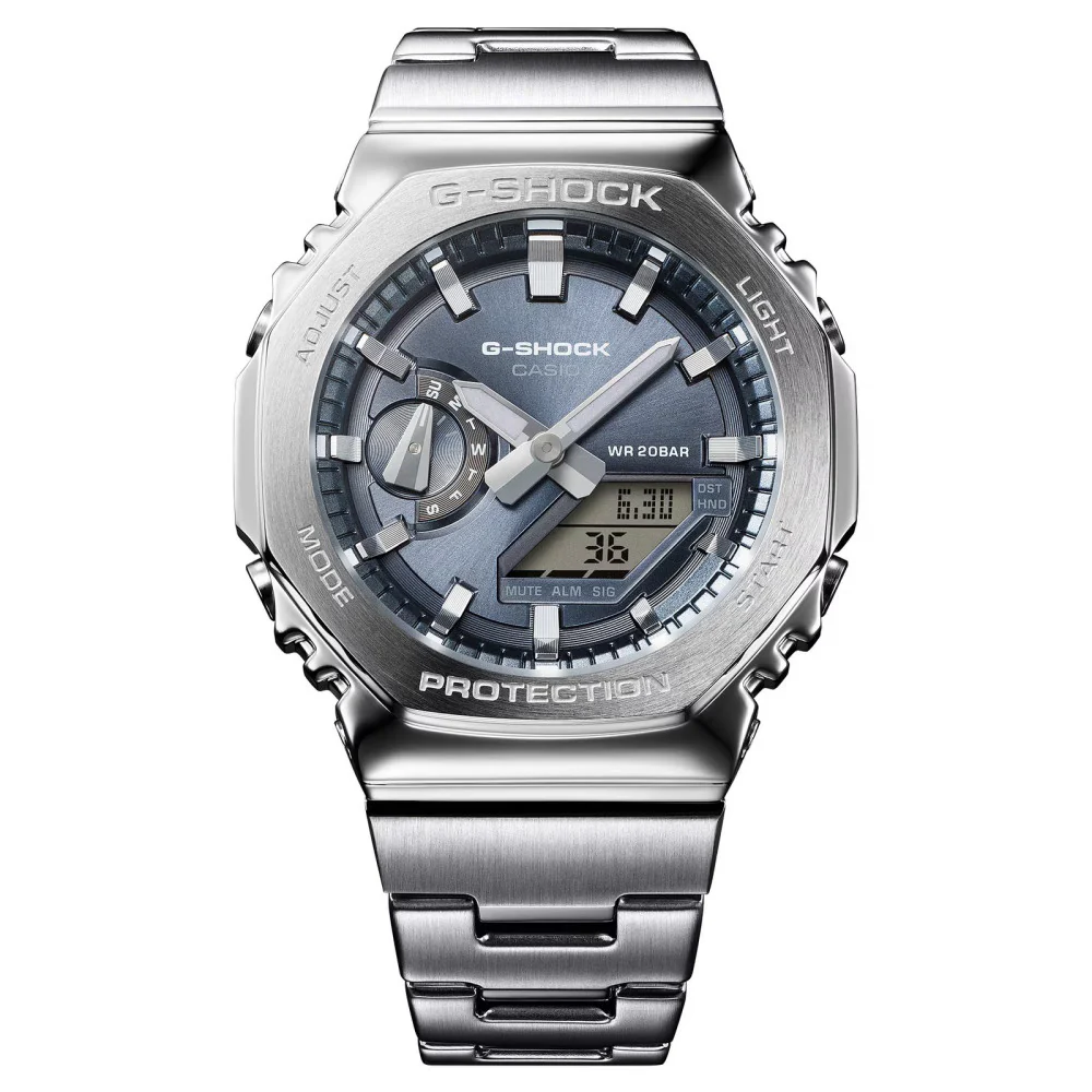 Casio GM-2110D-8AER G-Shock Quartz G-Metal Men's Watch - Image 2