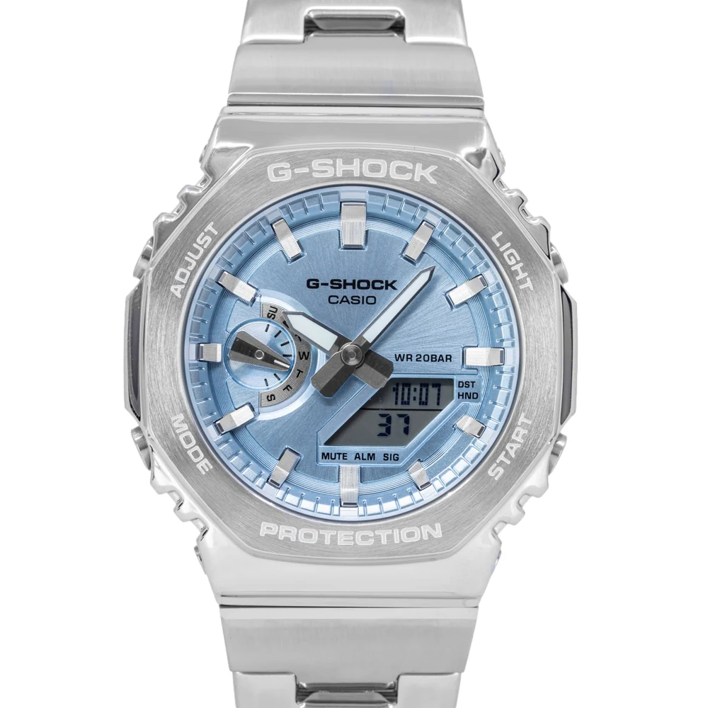 Casio Men's GM-2110D-2AER G-Shock Blue Dial Quartz - Image 2