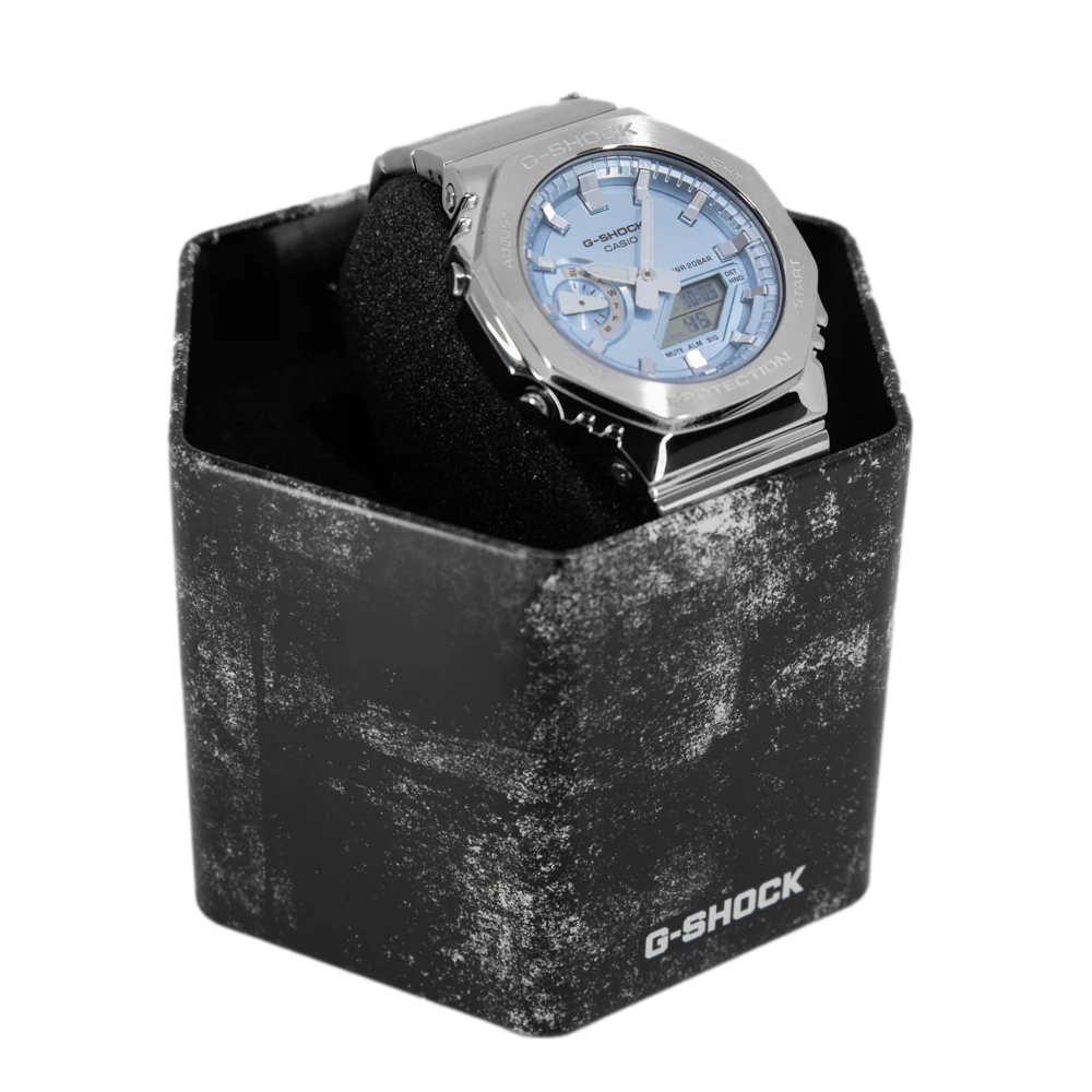 Casio Men's GM-2110D-2AER G-Shock Blue Dial Quartz - Image 9