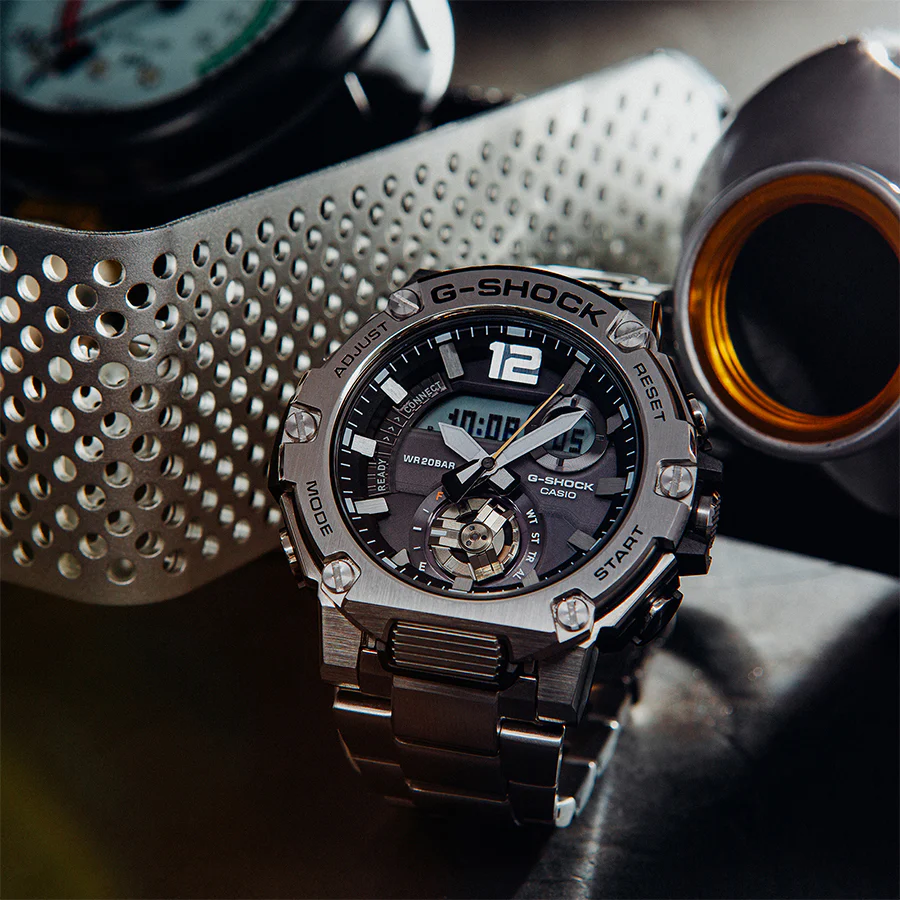 Casio Men's GST-B300SD-1AER G-Shock Silver Watch - Image 4