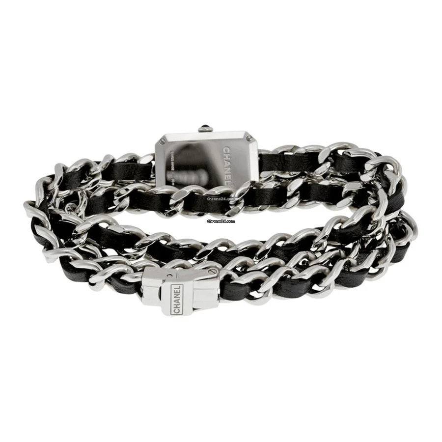 Chanel H3749 Premier Rock Black Dial Steel Ladies Watch - Image 4