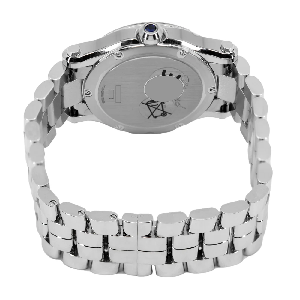 Chopard Ladies 278582-3002 Happy Sport White Dial Watch - Image 5