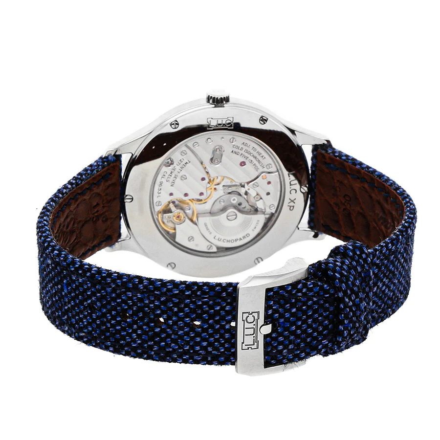 Chopard Men's 168592-3002 L.U.C XP Blue Dial Watch - Image 3