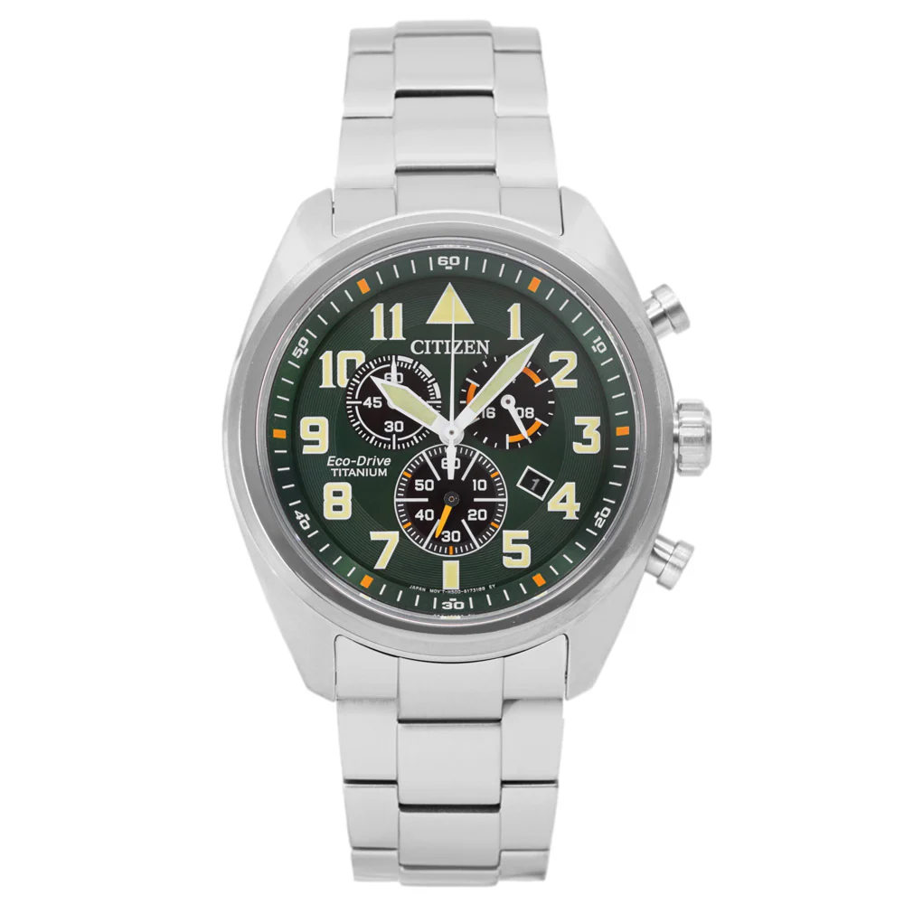 Citizen AT2480-81X Super Titanium 2440 Chrono Eco-Drive - Image 3