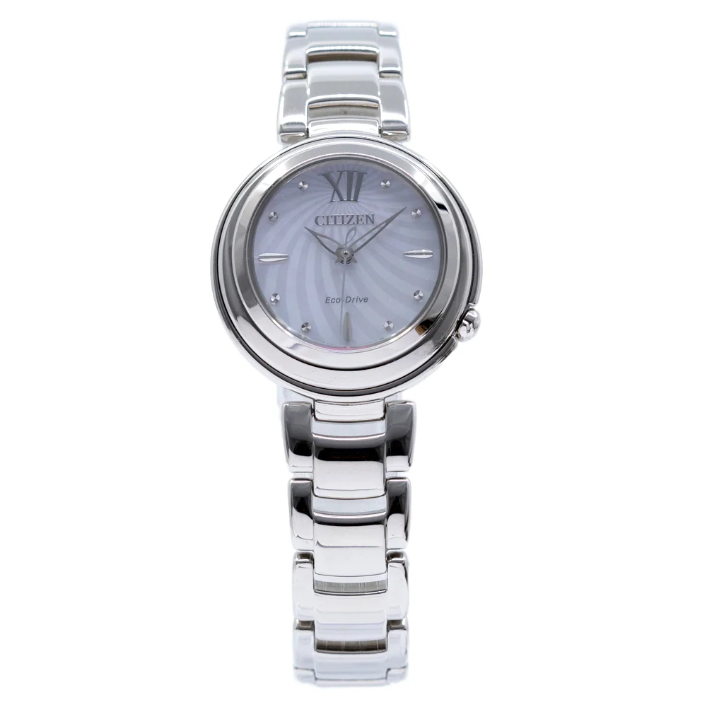 Citizen Ladies EM0331-52D White Dial Diamonds Watch - Image 2