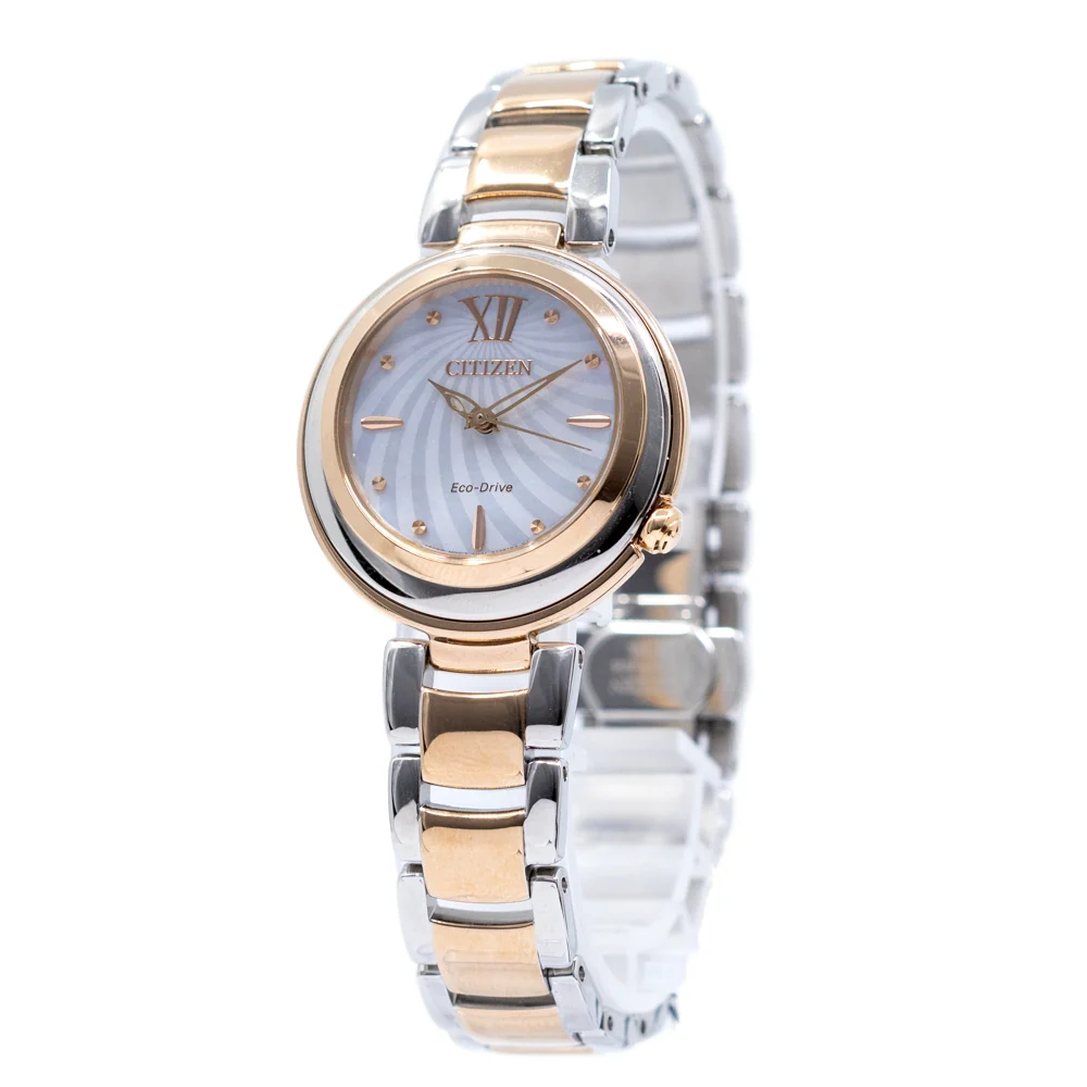 Citizen Ladies EM0335-51D White Dial Diamonds Watch
