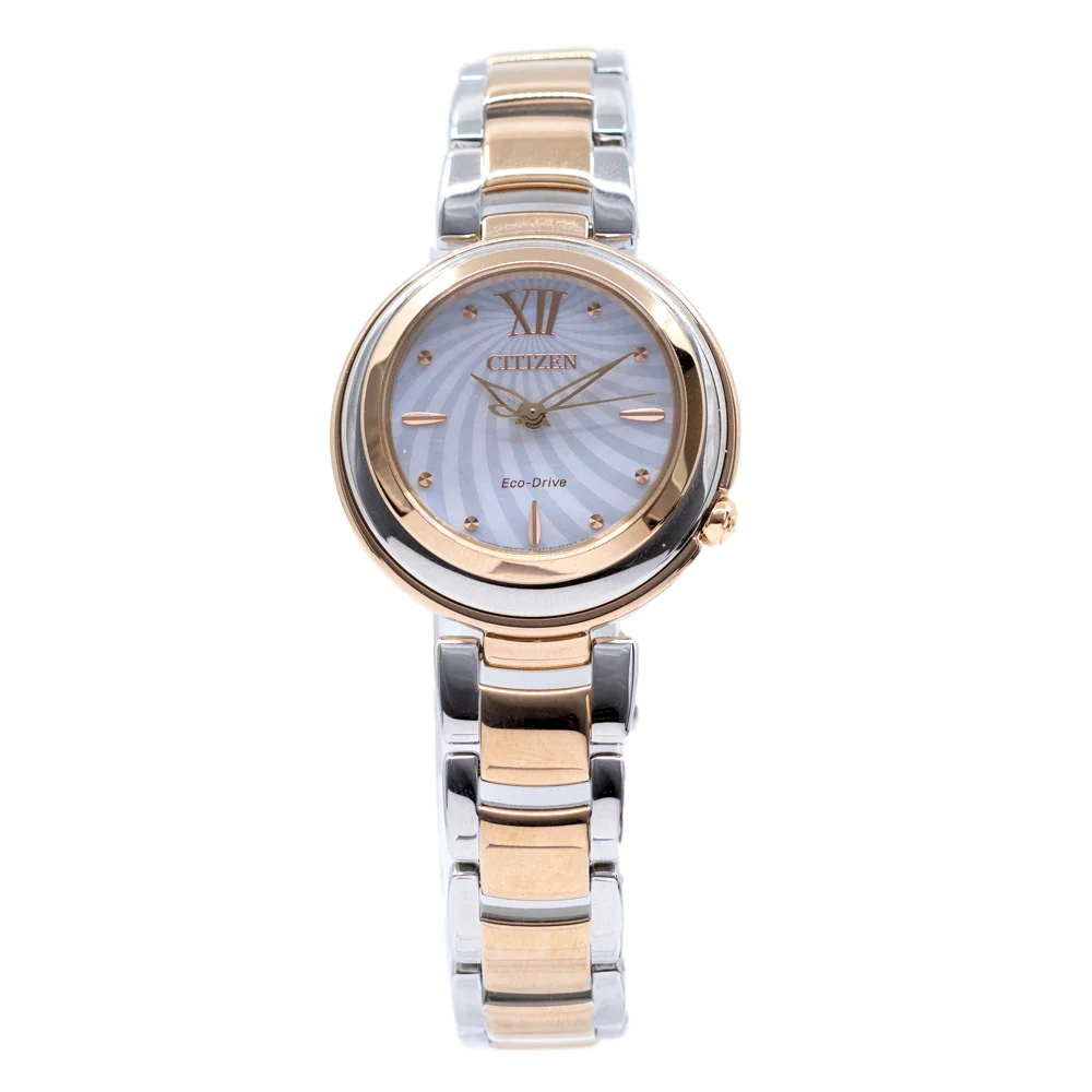 Citizen Ladies EM0335-51D White Dial Diamonds Watch - Image 2