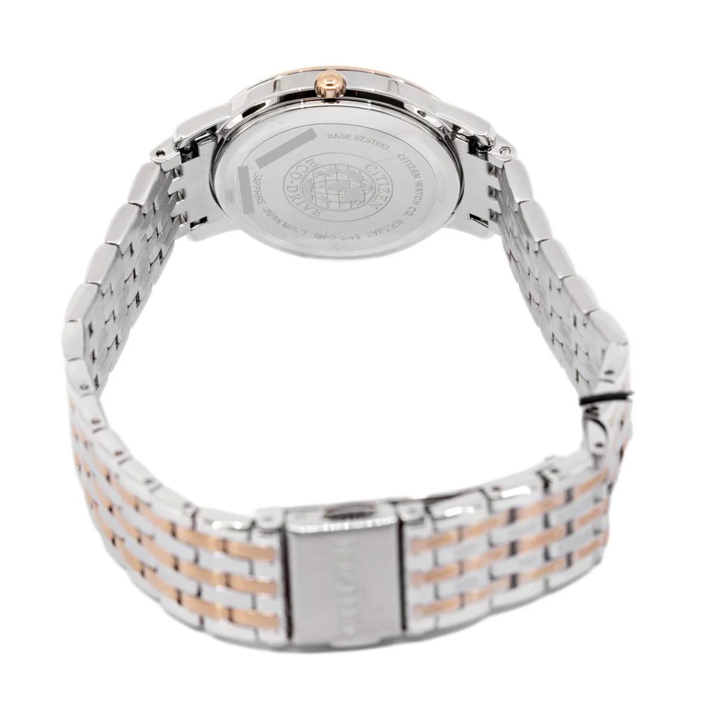 Citizen Ladies EX1496-82A Eco-Drive Two-Tone Watch - Image 4