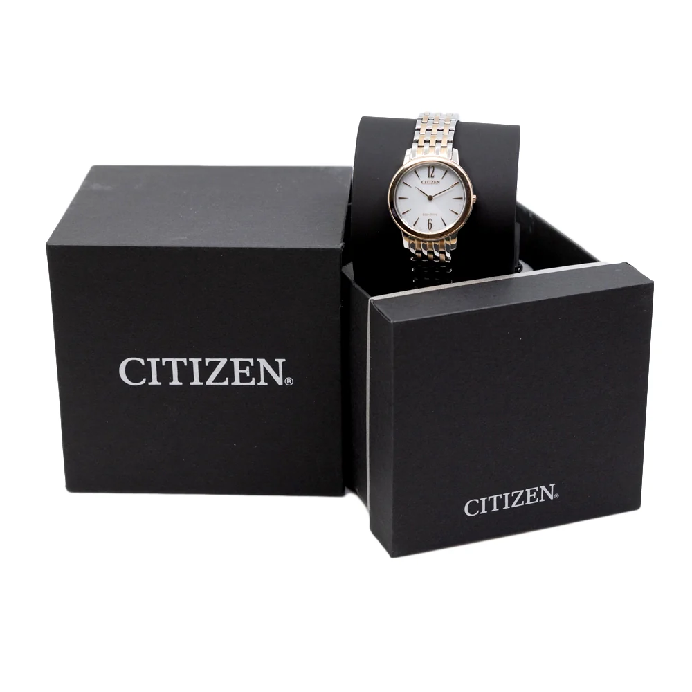 Citizen Ladies EX1496-82A Eco-Drive Two-Tone Watch - Image 5