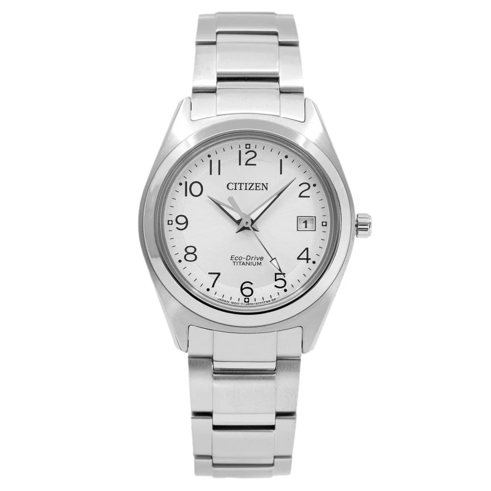 Citizen Ladies FE6150-85A Super Titanium Silver Dial Watch - Image 2
