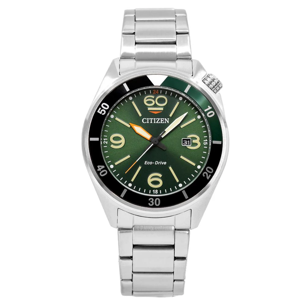 Citizen Man's AW1718-88X Seaplane Green Dial - Image 3