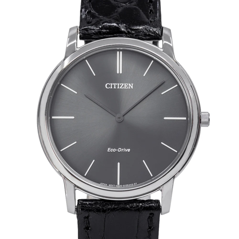 Citizen Men's AR1118-35H Eco-Drive Black Dial Watch - Image 2