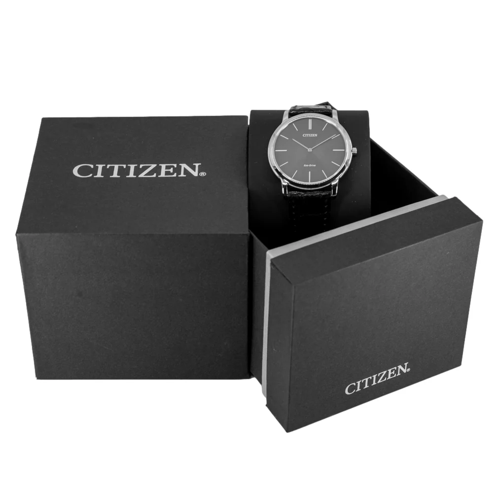 Citizen Men's AR1118-35H Eco-Drive Black Dial Watch - Image 7