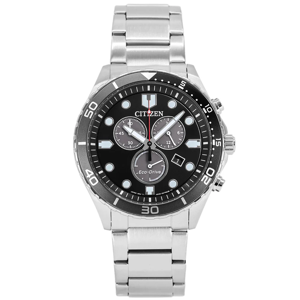 Citizen Men's AT2568-82E Sport Crono 43mm Eco-Drive - Image 2