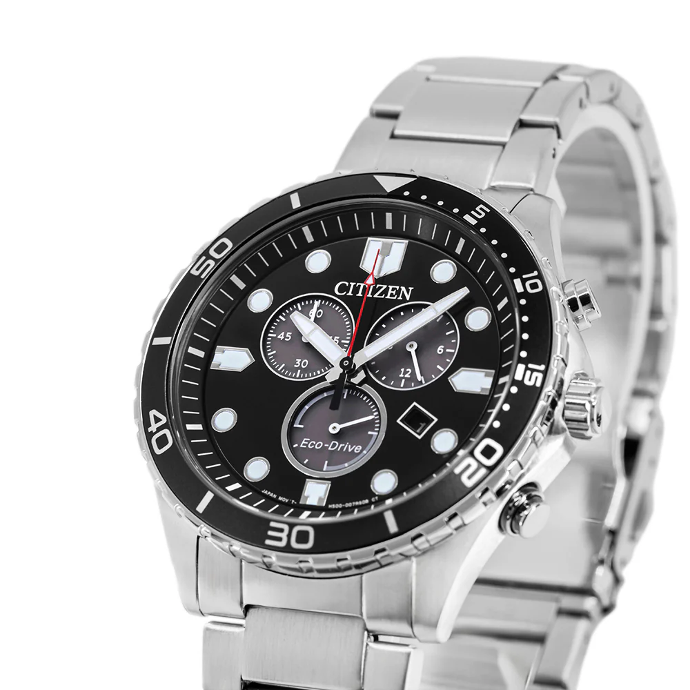 Citizen Men's AT2568-82E Sport Crono 43mm Eco-Drive - Image 8