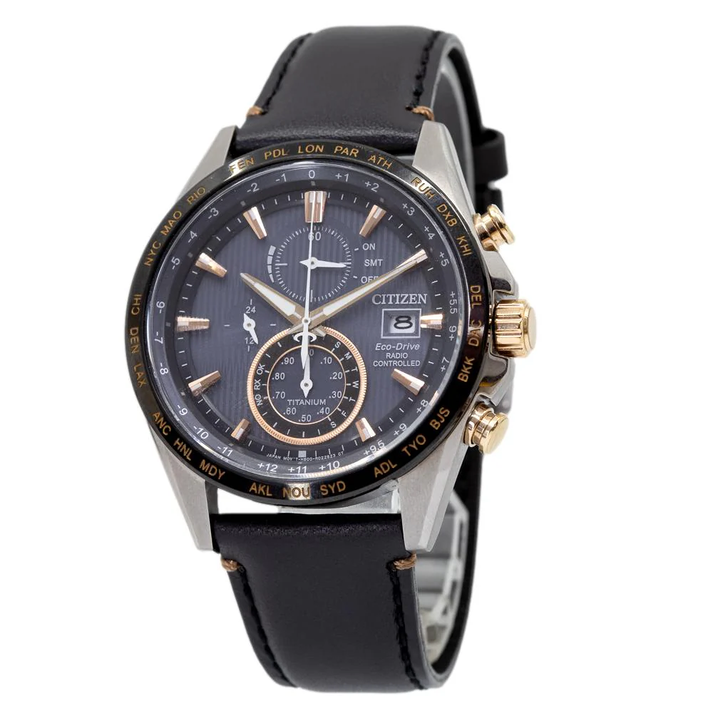 Citizen Men's AT8158-14H Radio-Controlled Grey Dial Watch - Image 5