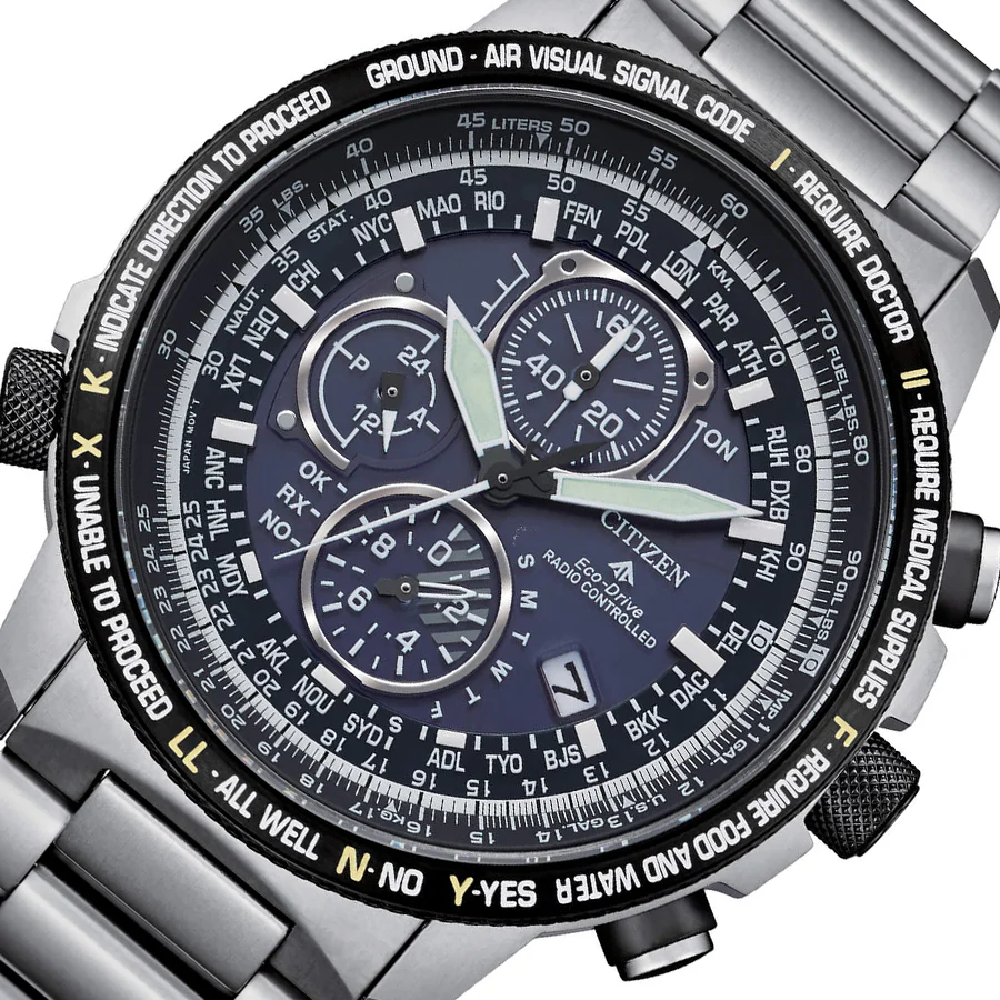 Citizen Men's AT8199-84L Super Titanuim Sky Radio Watch - Image 2
