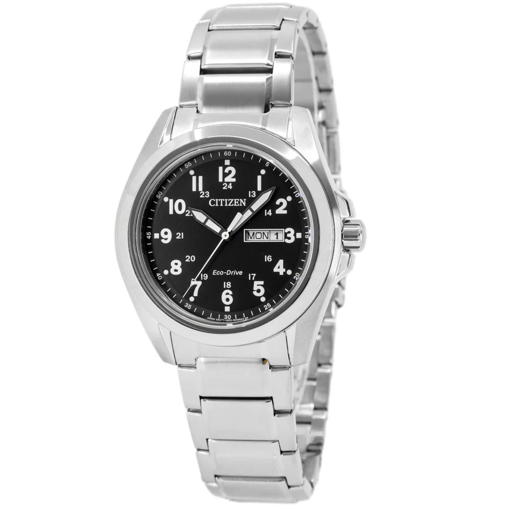Citizen Men's AW0050-58L Eco-Drive Black Dial - Image 2