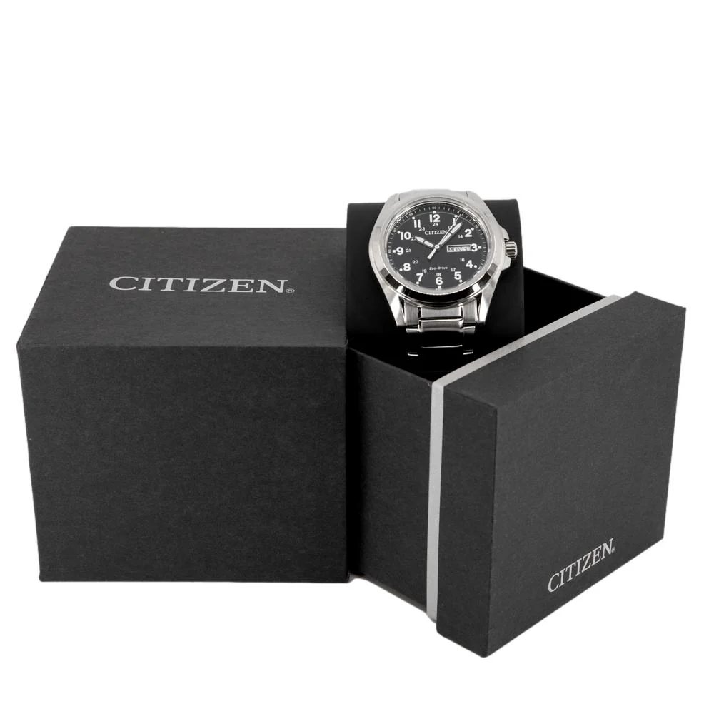 Citizen Men's AW0050-58L Eco-Drive Black Dial - Image 8