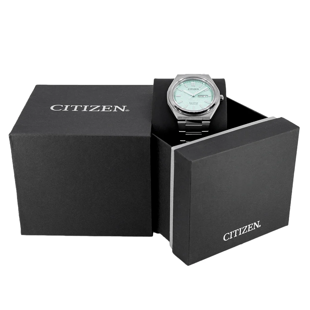 Citizen Men's AW0130-85M Super Titanio Eco-Drive - Image 7