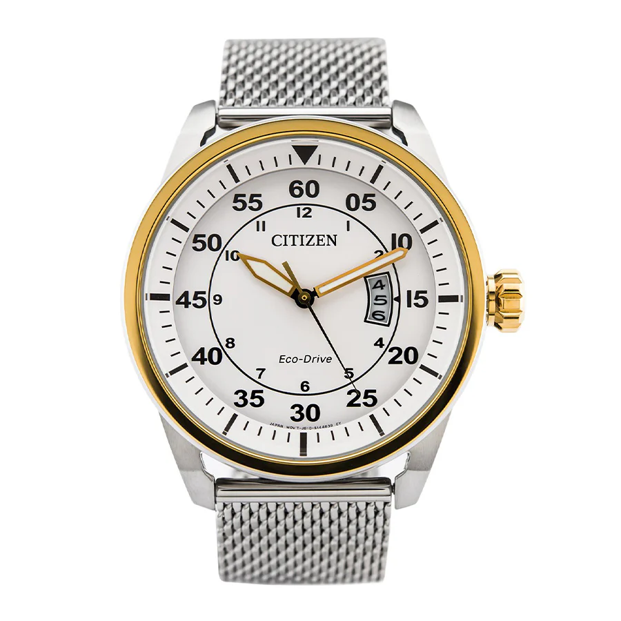 Citizen Men's AW1364-54A Aviator Eco-Drive Watch
