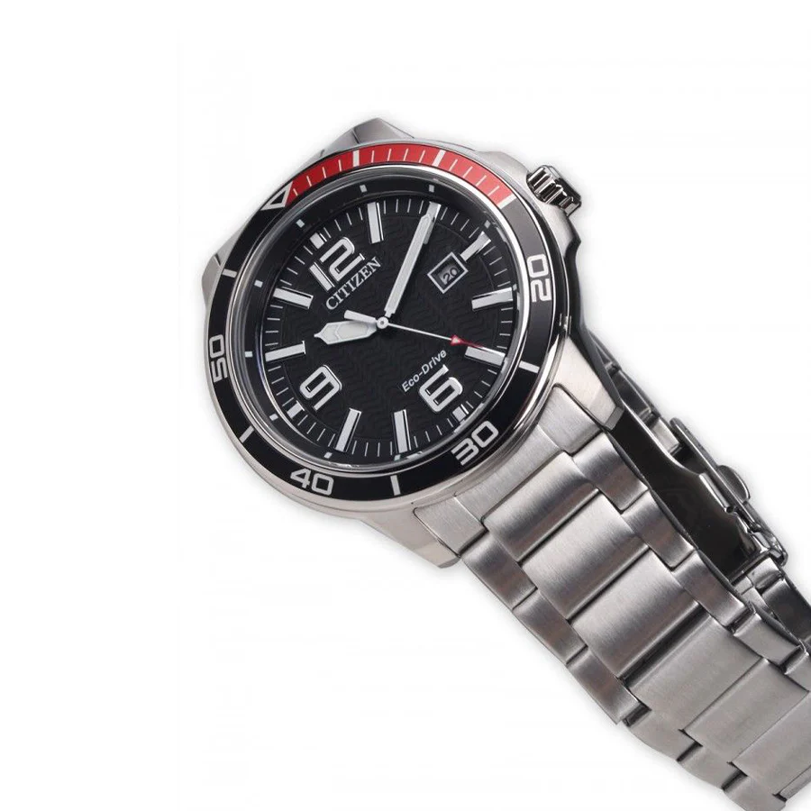 Citizen Men's AW1520-51E Eco-Drive Sport Black Dial Watch - Image 2
