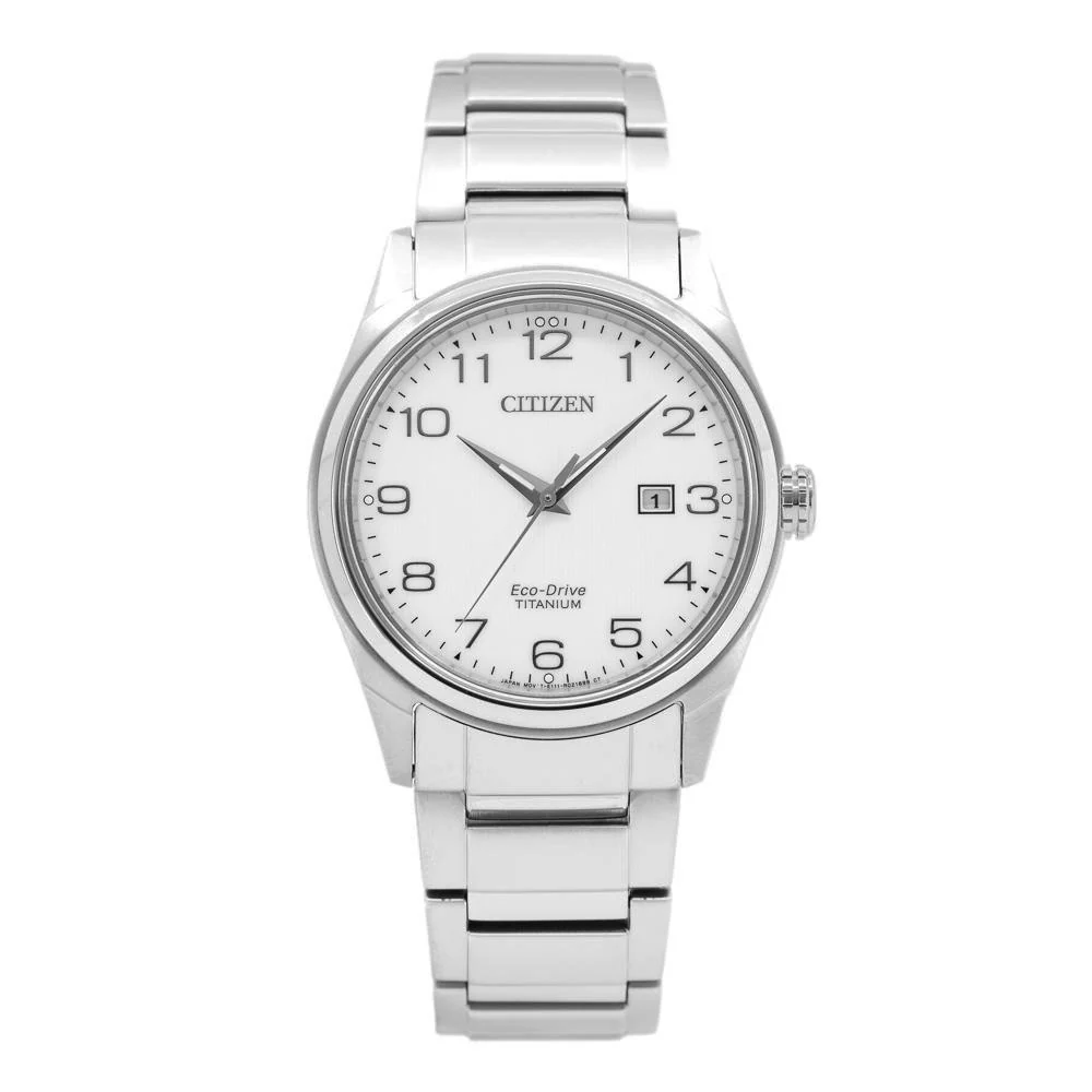 Citizen Men's BM7360-82A Super Titanium White Dial Watch - Image 3