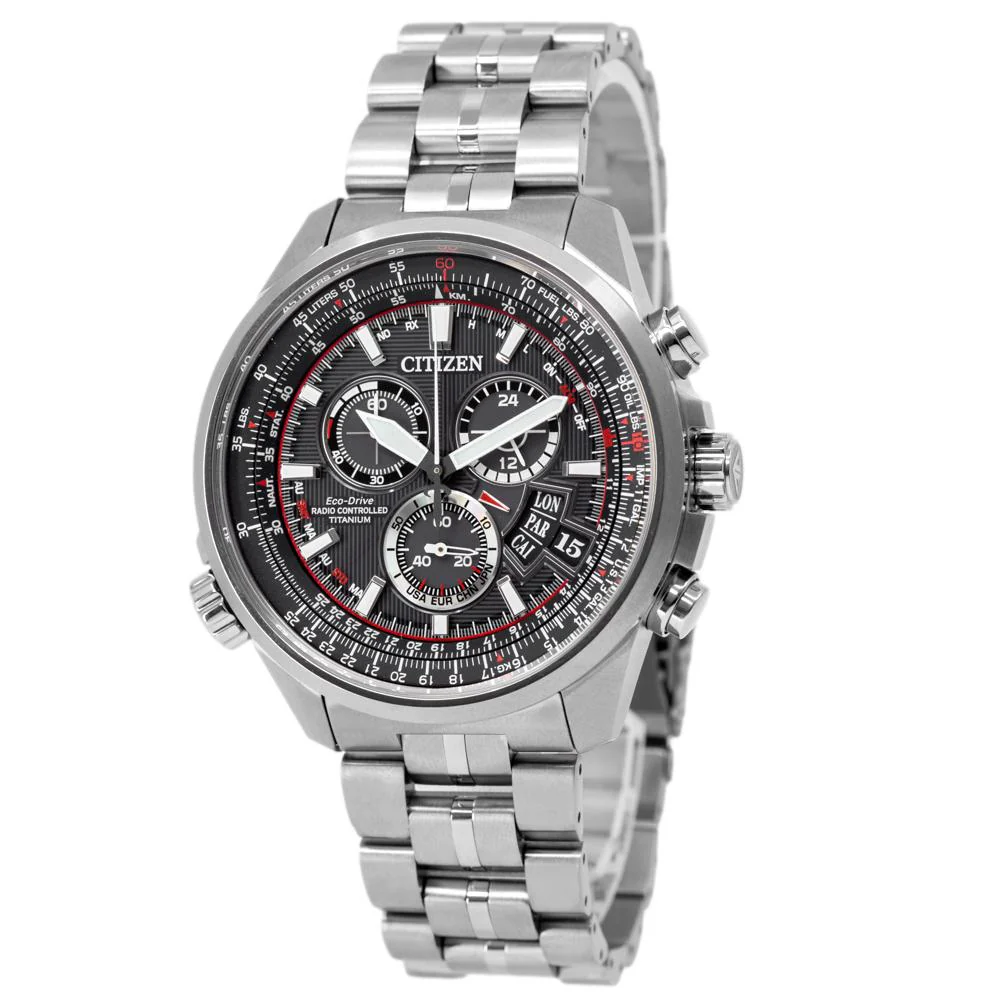 Citizen Men's BY0120-54E Eco-Drive Radio Controlled Watch - Image 2