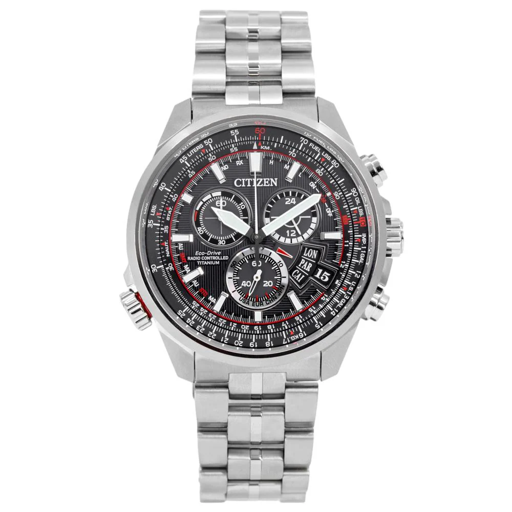 Citizen Men's BY0120-54E Eco-Drive Radio Controlled Watch - Image 4