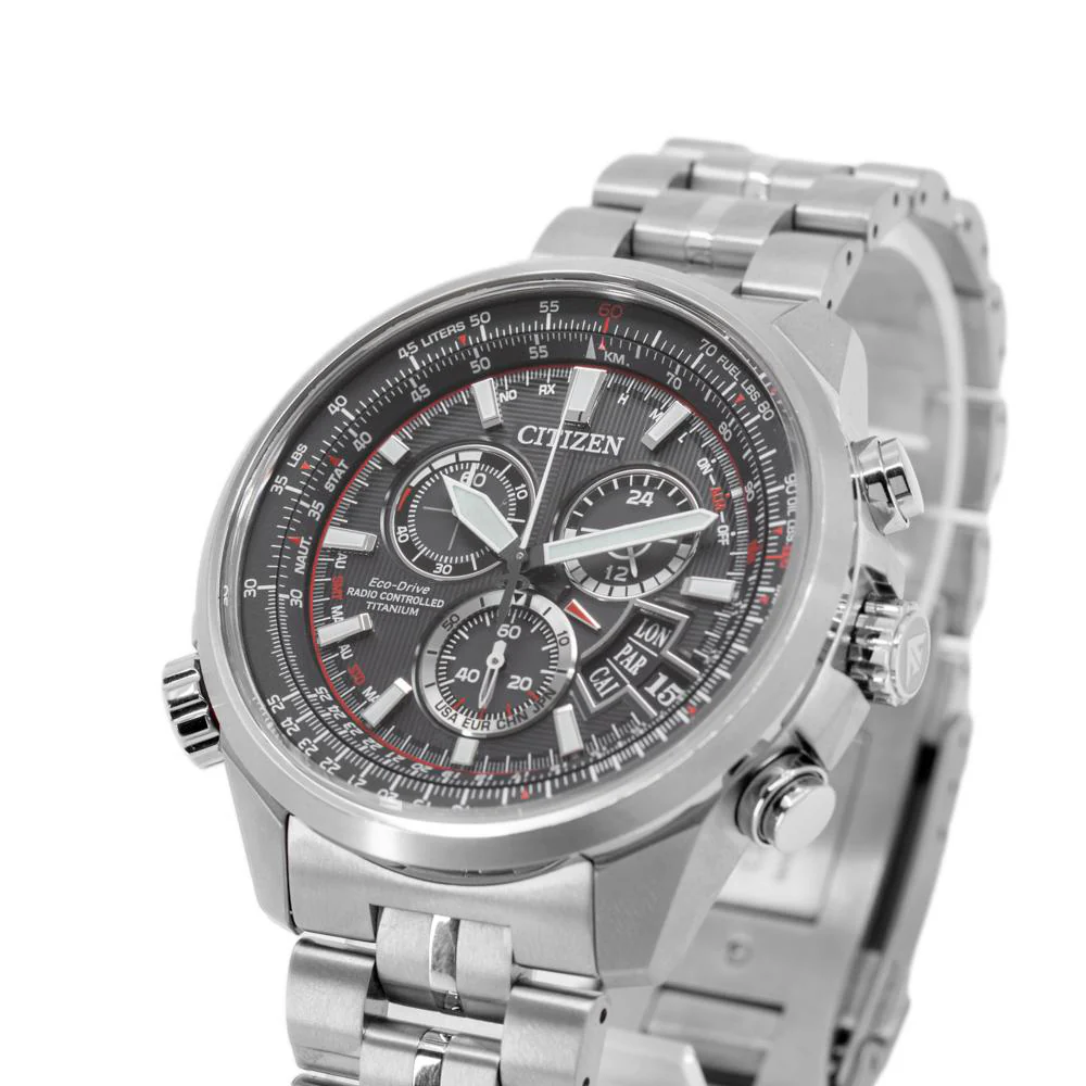 Citizen Men's BY0120-54E Eco-Drive Radio Controlled Watch - Image 9