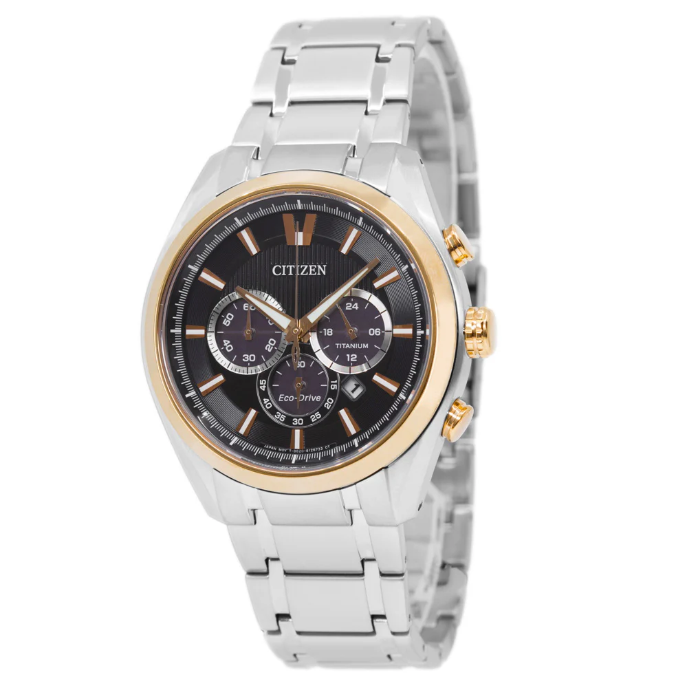 Citizen Men's CA4014-57E Super Titanium Chrono Eco-Drive