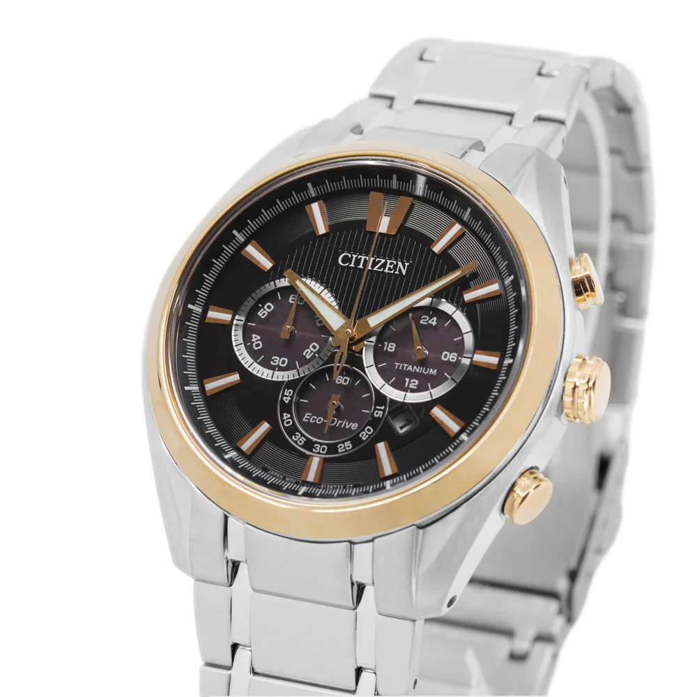 Citizen Men's CA4014-57E Super Titanium Chrono Eco-Drive - Image 8