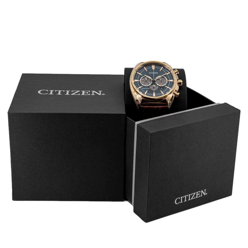 Citizen Men's CA4283-04L Eco-Drive Black Dial Chrono Watch - Image 7