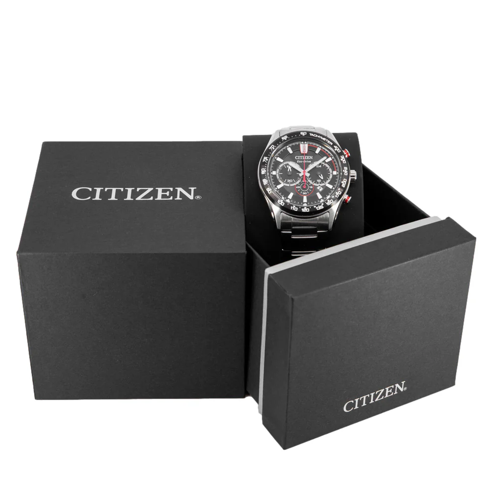 Citizen Men's CA4484-88E Chrono Sport Black Dial Eco-Drive - Image 7